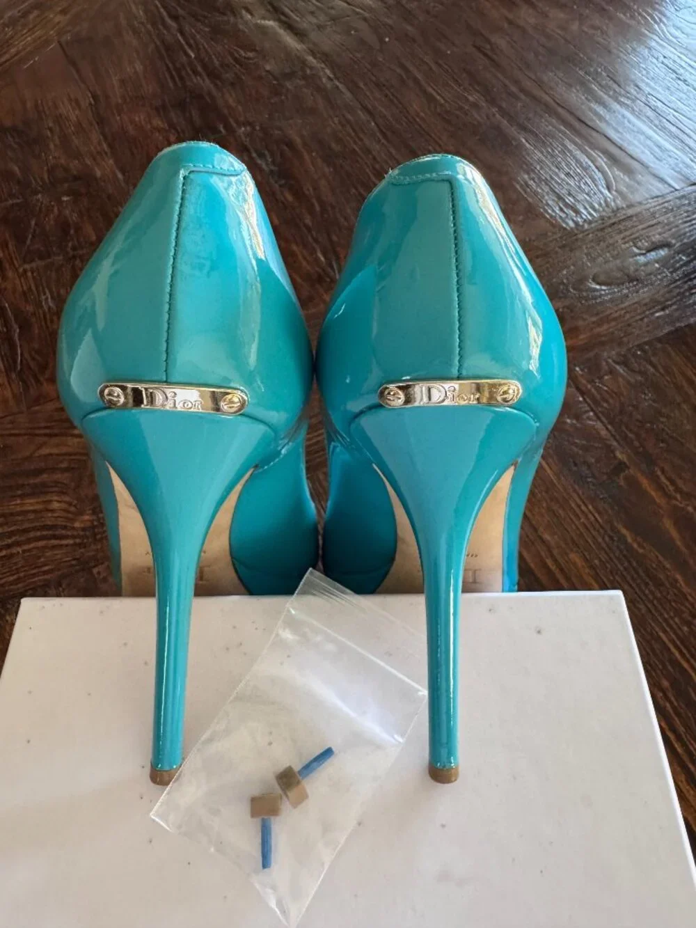 Dior turquoise miss